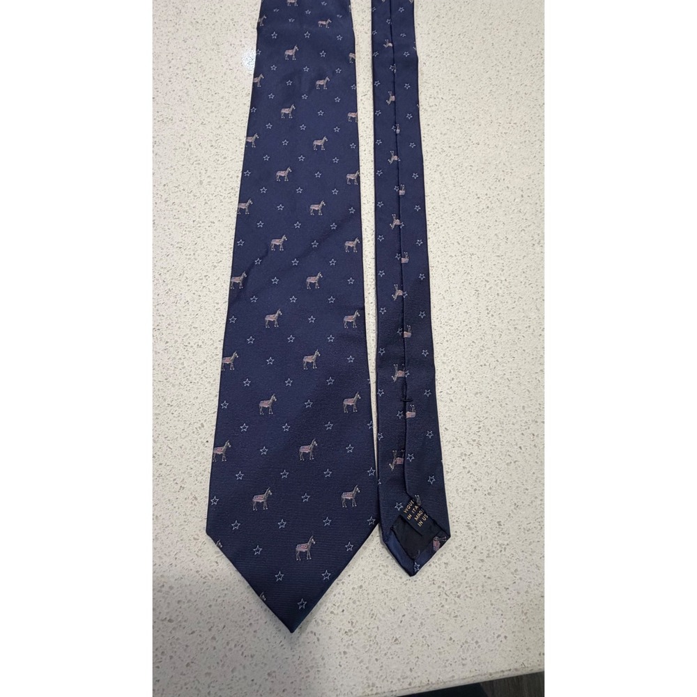 Brooks Brothers St Jude Childrens Research Hospital Navy Lime Green Silk Tie